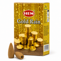 Incienso en Cono con Efecto Cascada Backflow Lluvia de Oro