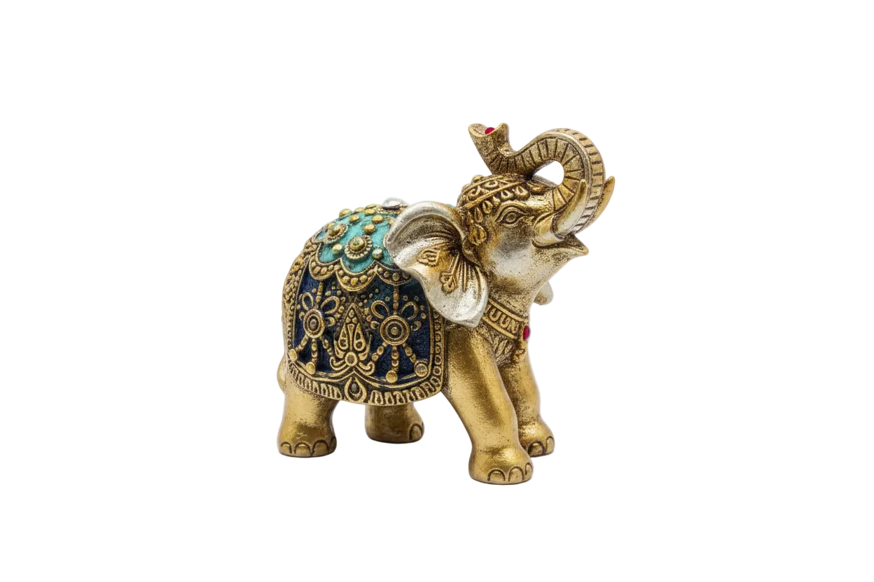 Elefante Hindu Pequeño (negro o dorado)
