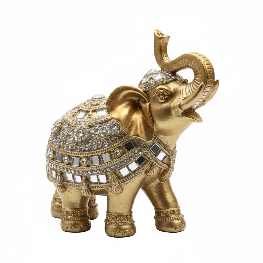 Elefante con espejos