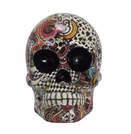 Calavera Decorativa Multicolor