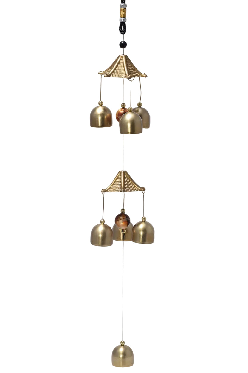 Campana de Viento Feng Shui Oriental