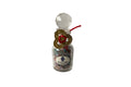 Botella de Cuarzos con Esfera Cristal – Amuleto de Protección y Claridad Interior