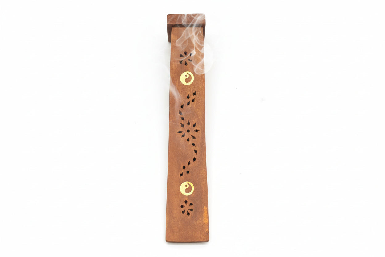 Porta Incienso Madera (Varitas y Conos)
