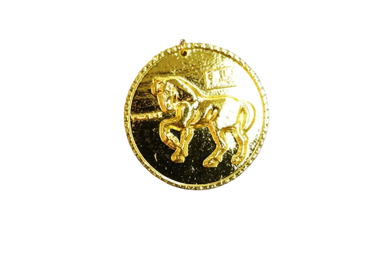 Monedas Feng Shui Mediano Año Caballo