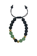 Pulsera Jadeita & Onix Mate