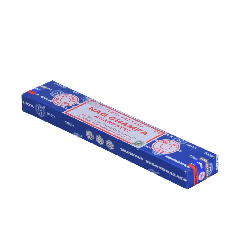 Incienso Satya Nag Champa Original 15 g | Aroma para Meditación, Relajación y Armonía