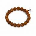 Pulsera de Semillas de Rudraksha Natural