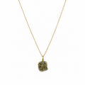 Collar con Pirita Natural para Prosperidad y Abundancia