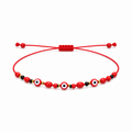 Pulsera de Huayruro y Ojo Turco para Niños – Protección y Buenas Energías