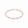 Pulsera Elástica de Mostacillas Multicolor en Tonos Pastel