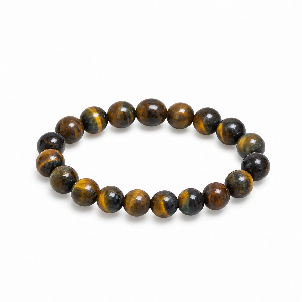 Pulsera de Ojo de Halcón Natural – Protección y Equilibrio