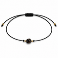 Pulsera Ajustable de Rodocrosita con Hilo Negro – Piedra Natural de Equilibrio y Bienestar