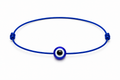 Pulsera Ajustable de Ojo Turco Azul con Hilo Azul – Amuleto de Protección