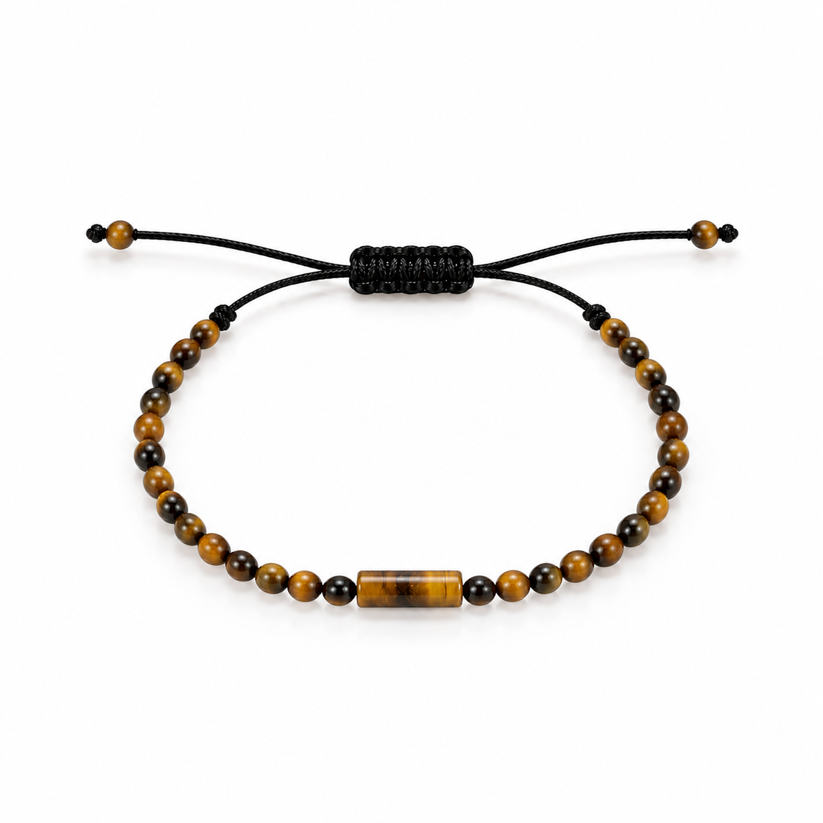 Pulsera Ajustable de Ojo de Tigre