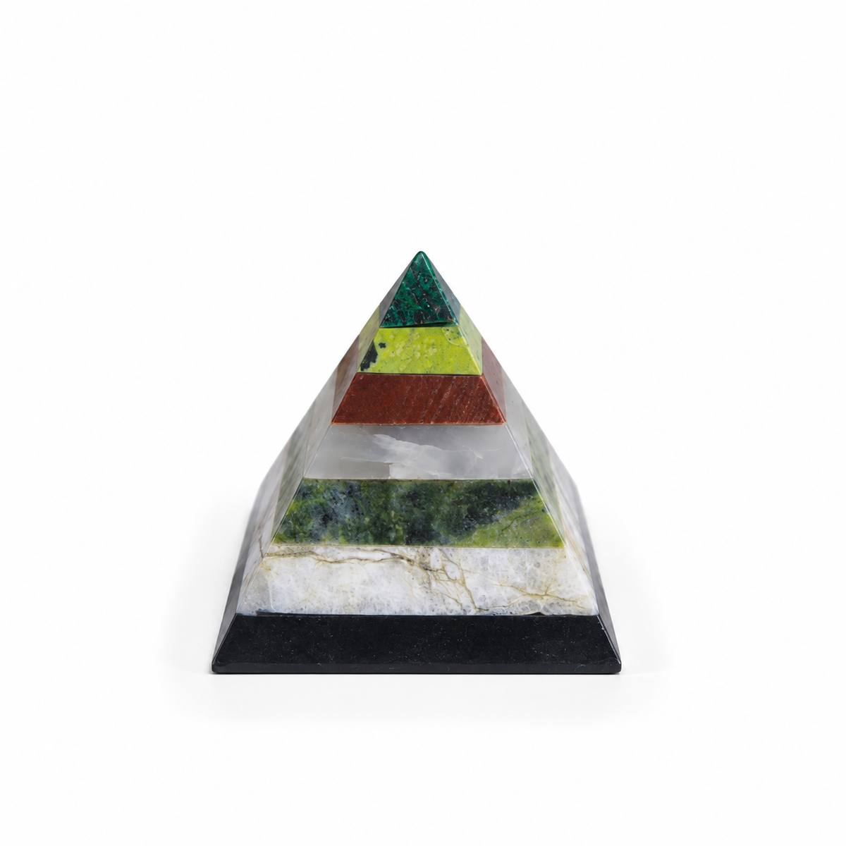 Pirámide de Piedras Naturales Variadas – 176 g