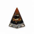 Pirámide Orgonita de Turmalina Negra de 6 cm