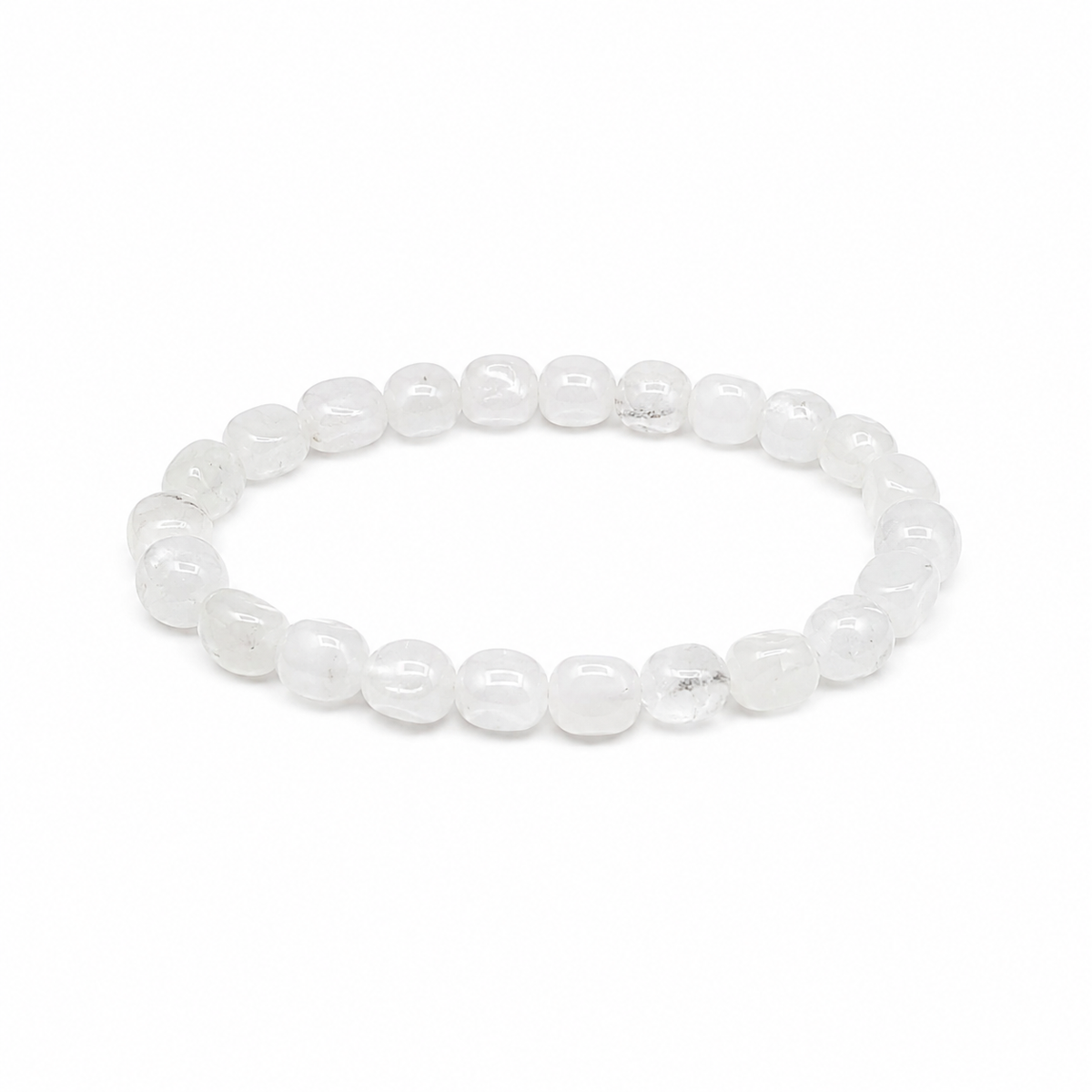 Pulsera de Cuarzo Cristal Natural