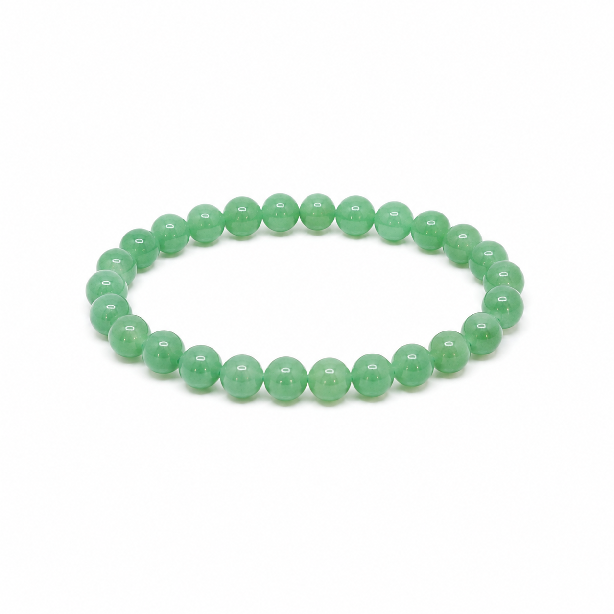 Pulsera de Aventurina Verde Natural