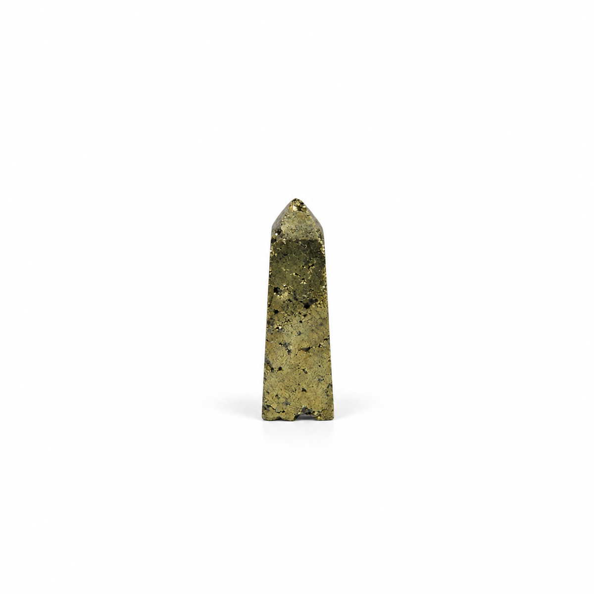 Obelisco de Pirita 4,5 cm – Abundancia, Prosperidad y Éxito