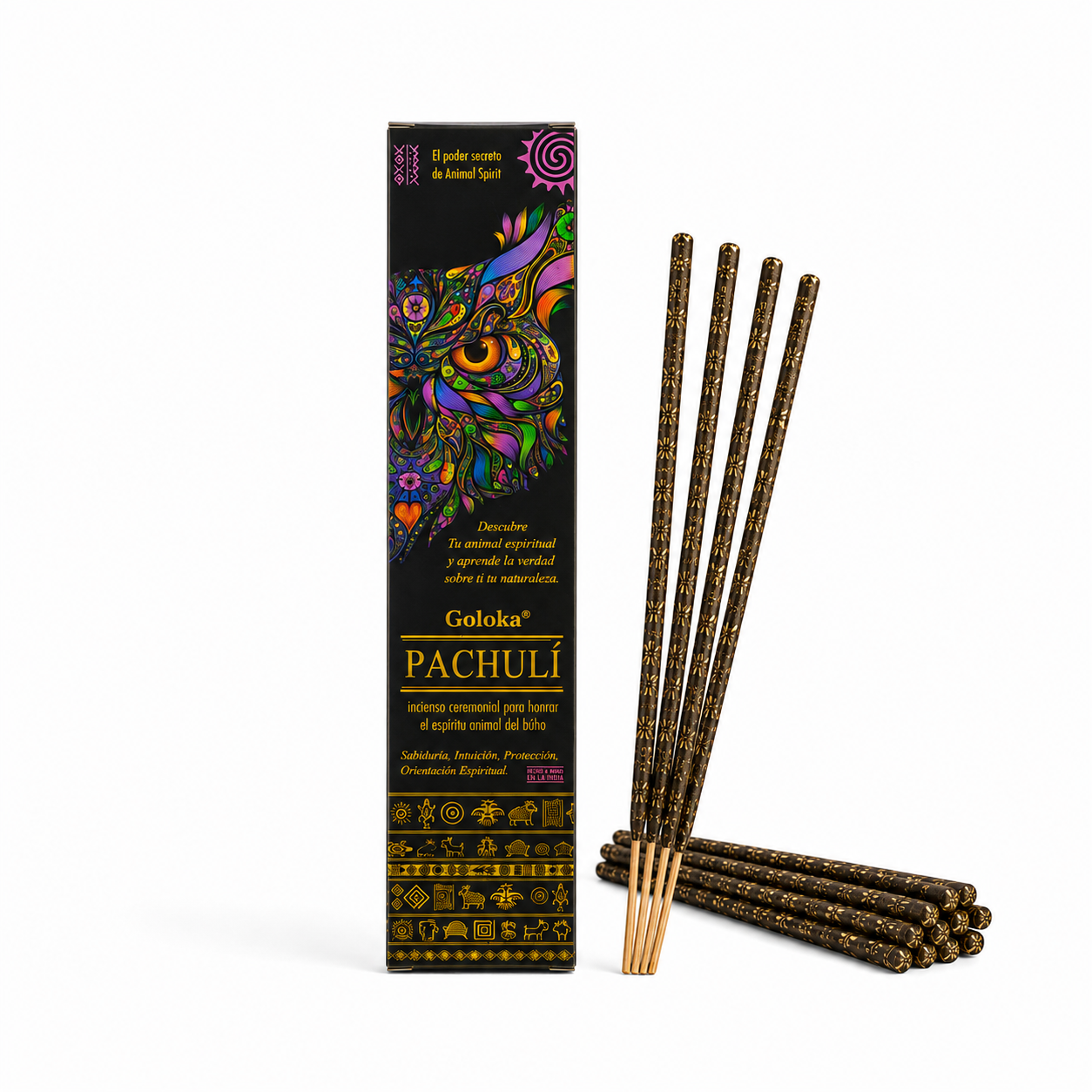 Incienso Goloka con Aroma a Pachulí