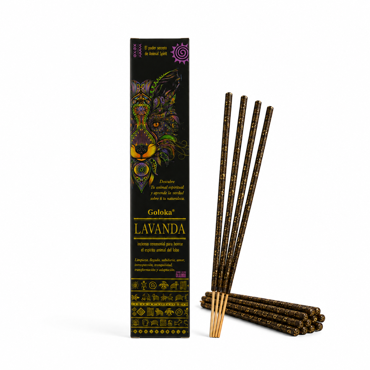Incienso Goloka con Aroma a Lavanda