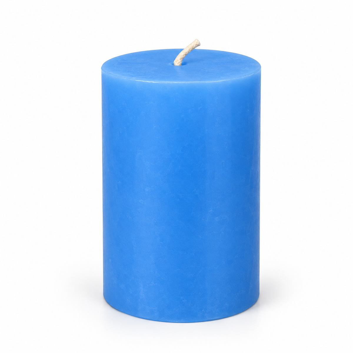 Vela Celeste Azulado Grande 130 g – Calma, Comunicación y Armonía