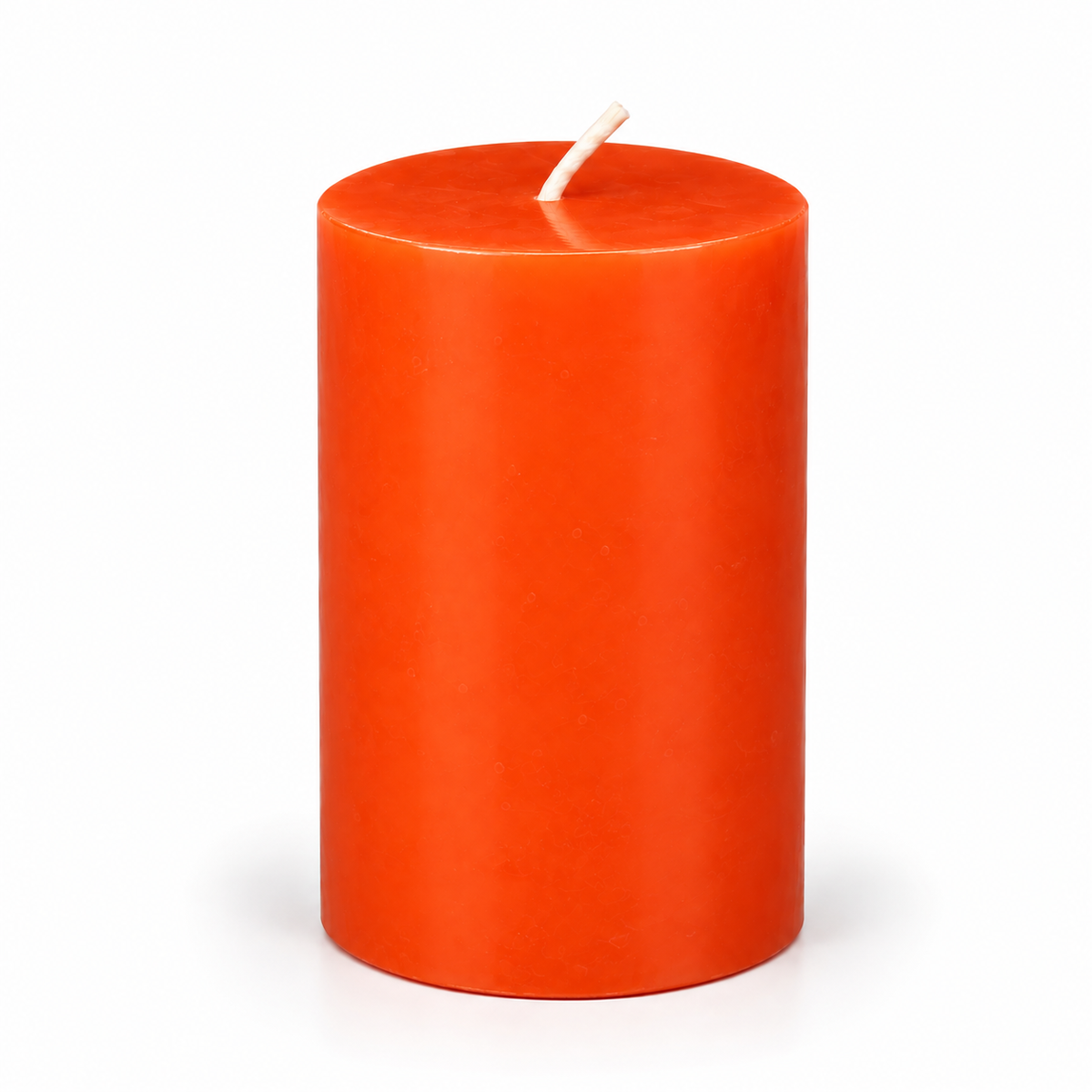 Vela Naranja Grande 130 g – Creatividad, Éxito y Energía