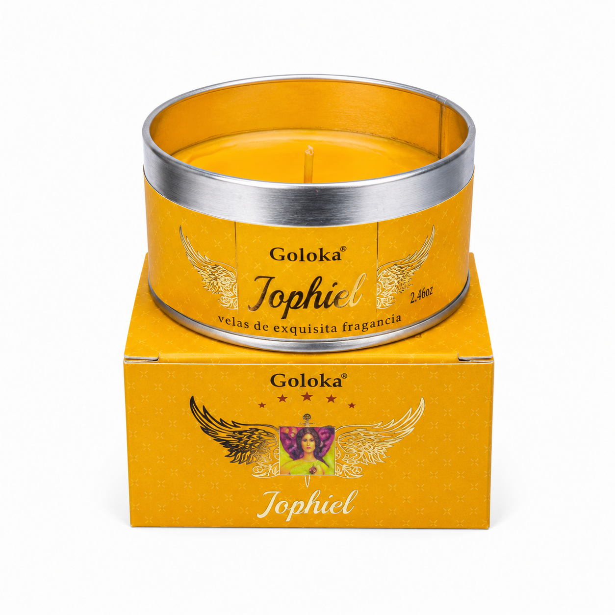 Vela Aromática Arcángel Jophiel Goloka