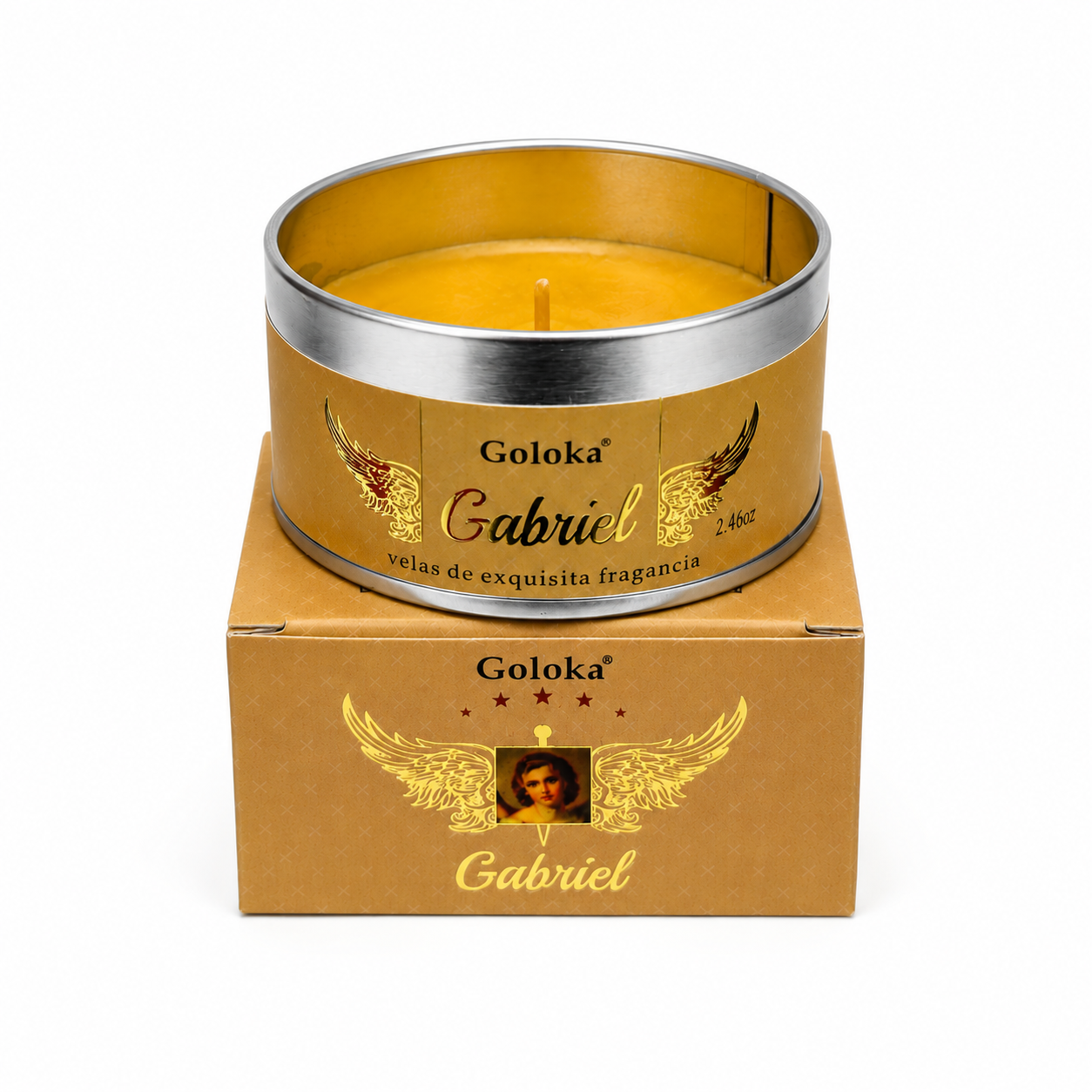 Vela Aromática Arcángel Gabriel Goloka