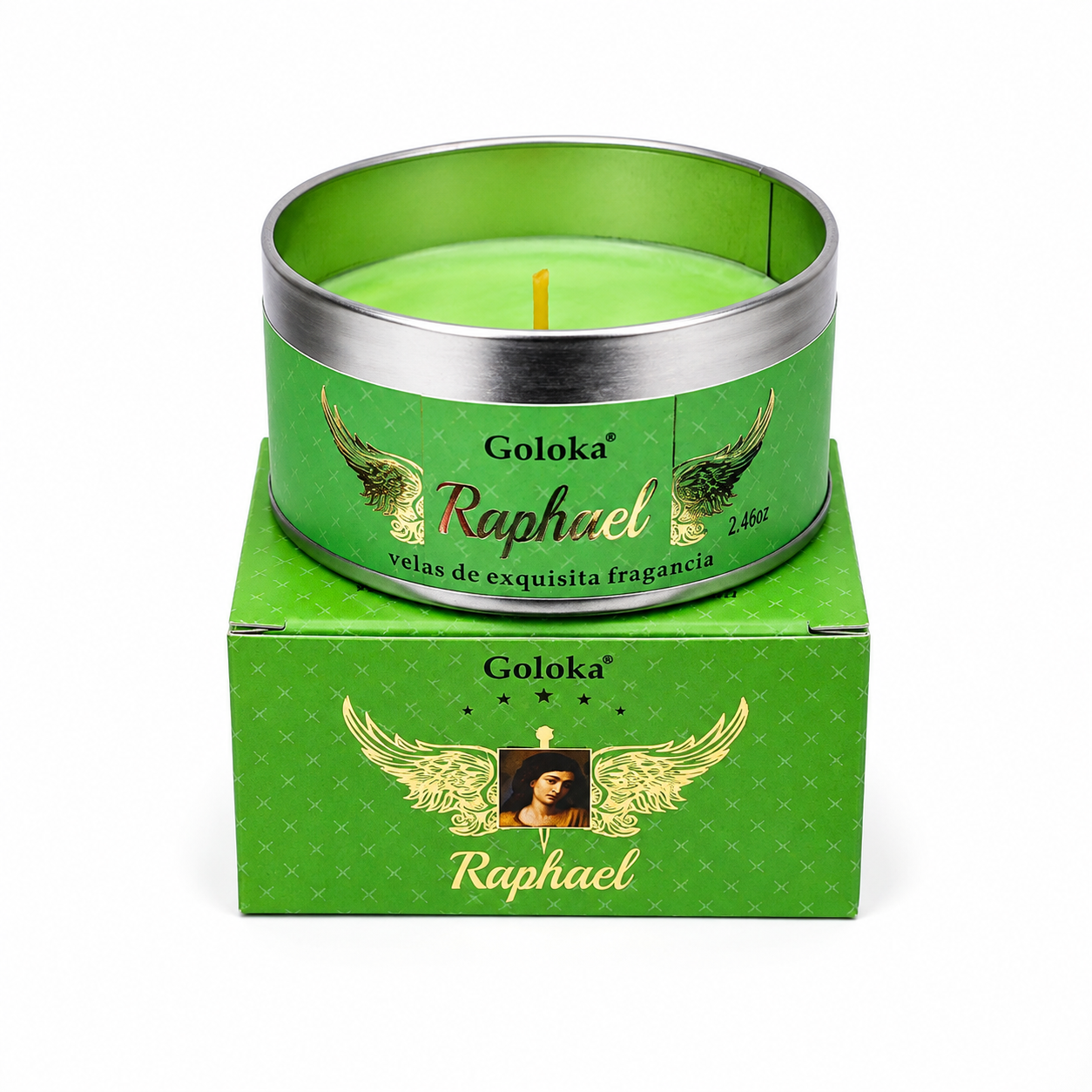 Vela Aromática Arcángel Rafael Goloka