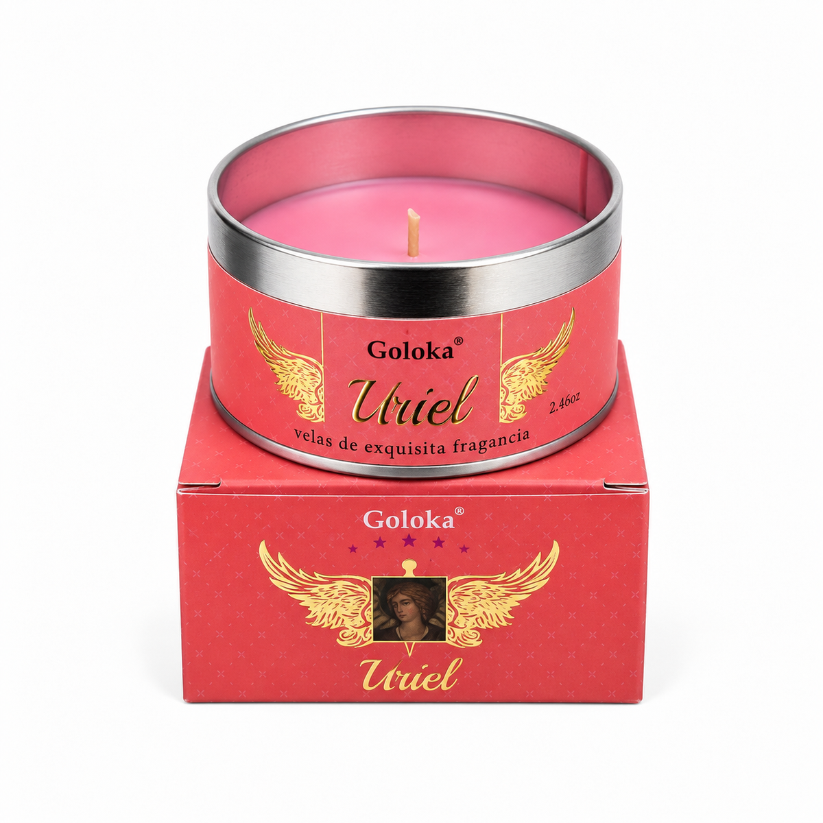 Vela Aromática Arcángel Uriel Goloka
