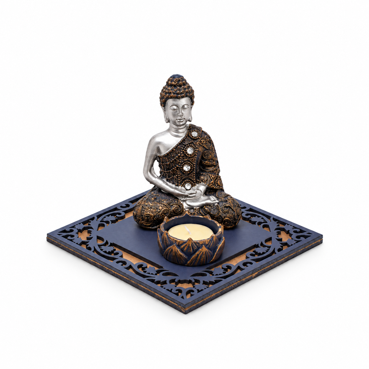 Portavela Buda Gautama en Meditación