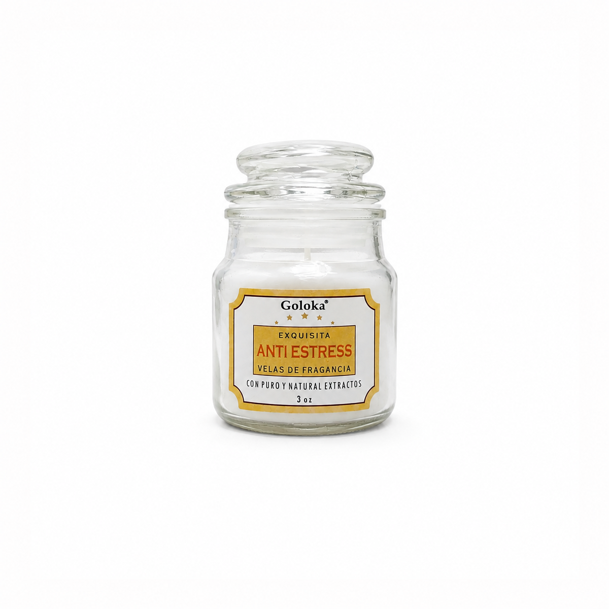Vela Aromática Goloka Anti Estrés – Relajación y Armonía 85 g