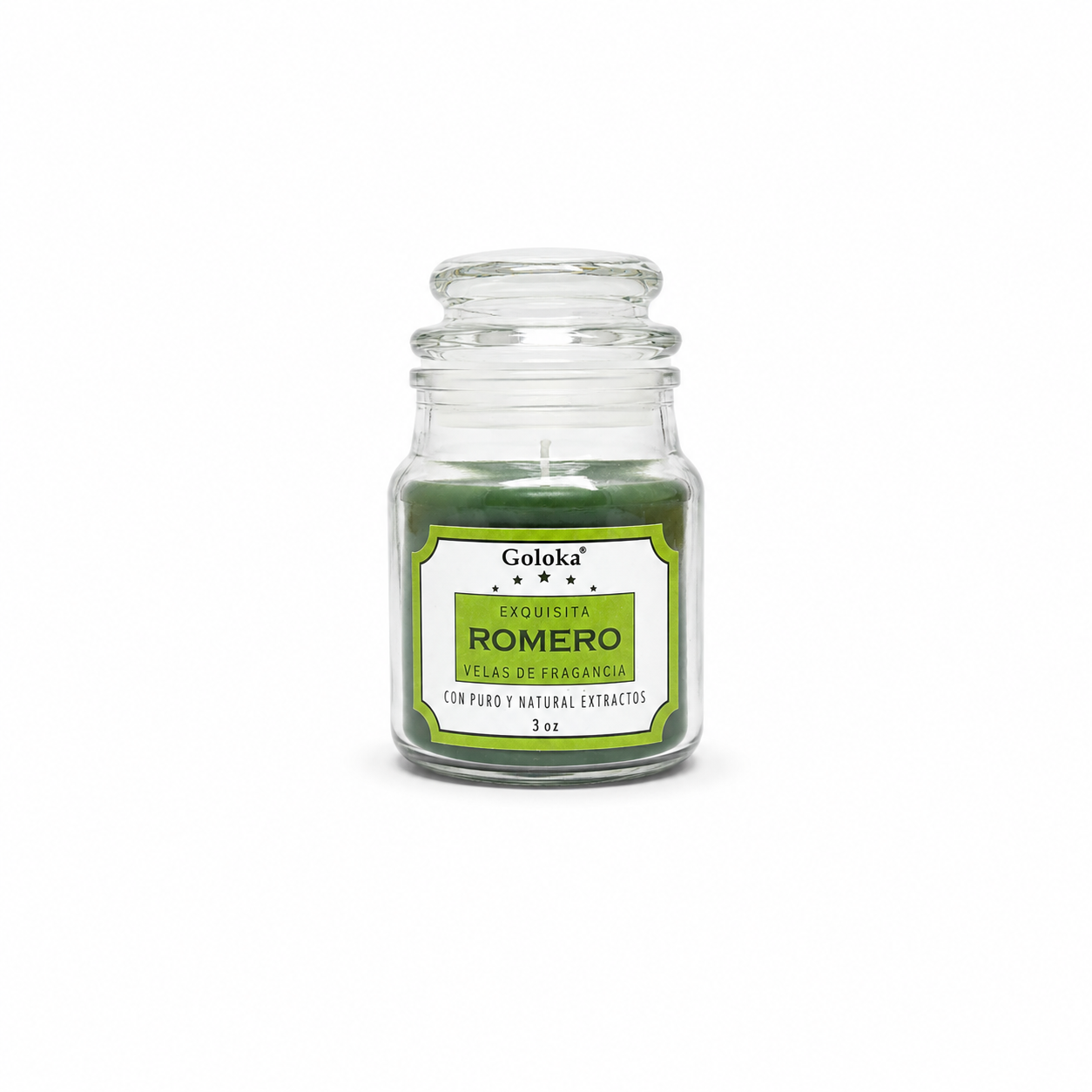 Vela Aromática Goloka Romero – Limpieza, Protección y Renovación 85 g