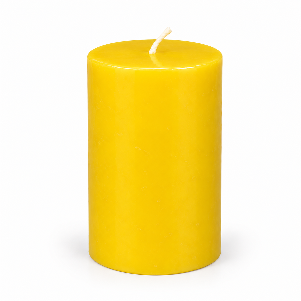 Vela Amarilla Grande 130 g – Éxito, Prosperidad y Energía Positiva