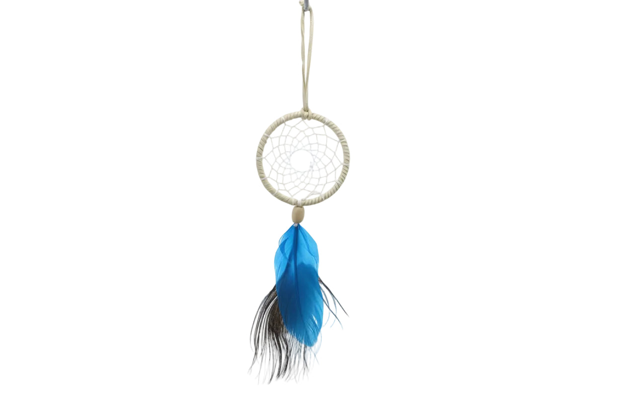 Mini Atrapasueños con Plumas