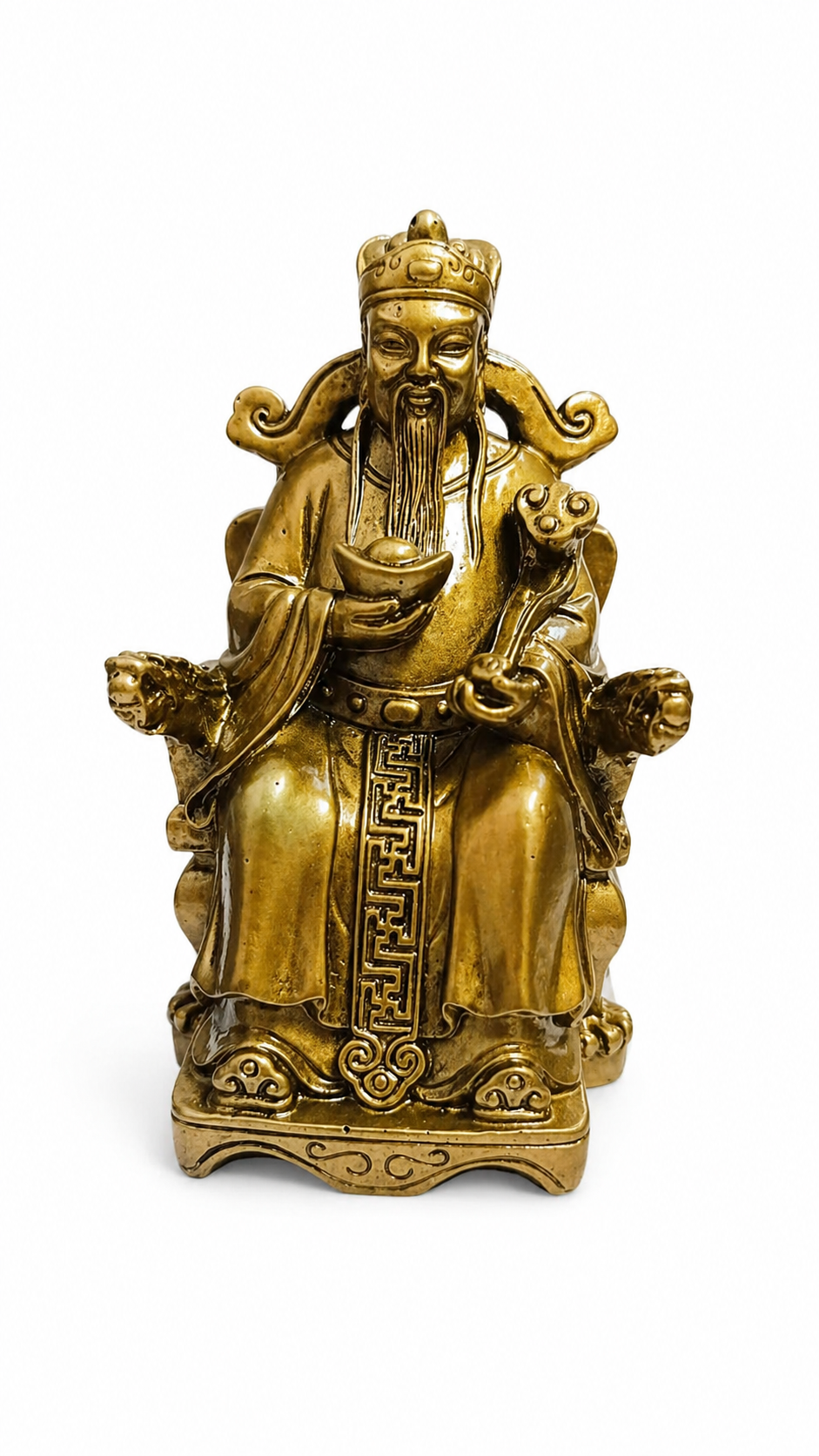 Dios de la Riqueza Dorado (Caishen) – Fortuna y Abundancia