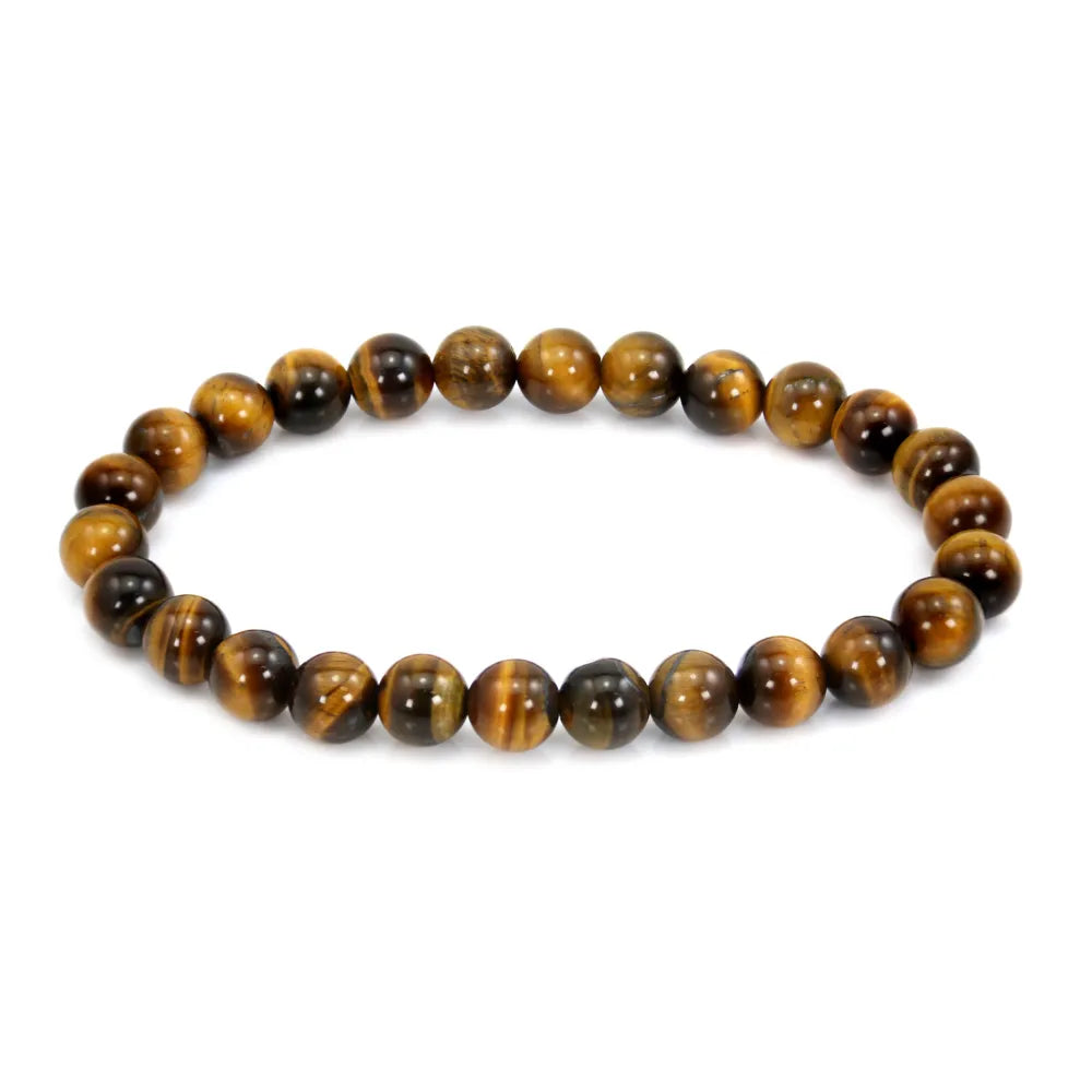 Pulsera de Ojo de Tigre Natural | Protección y Confianza